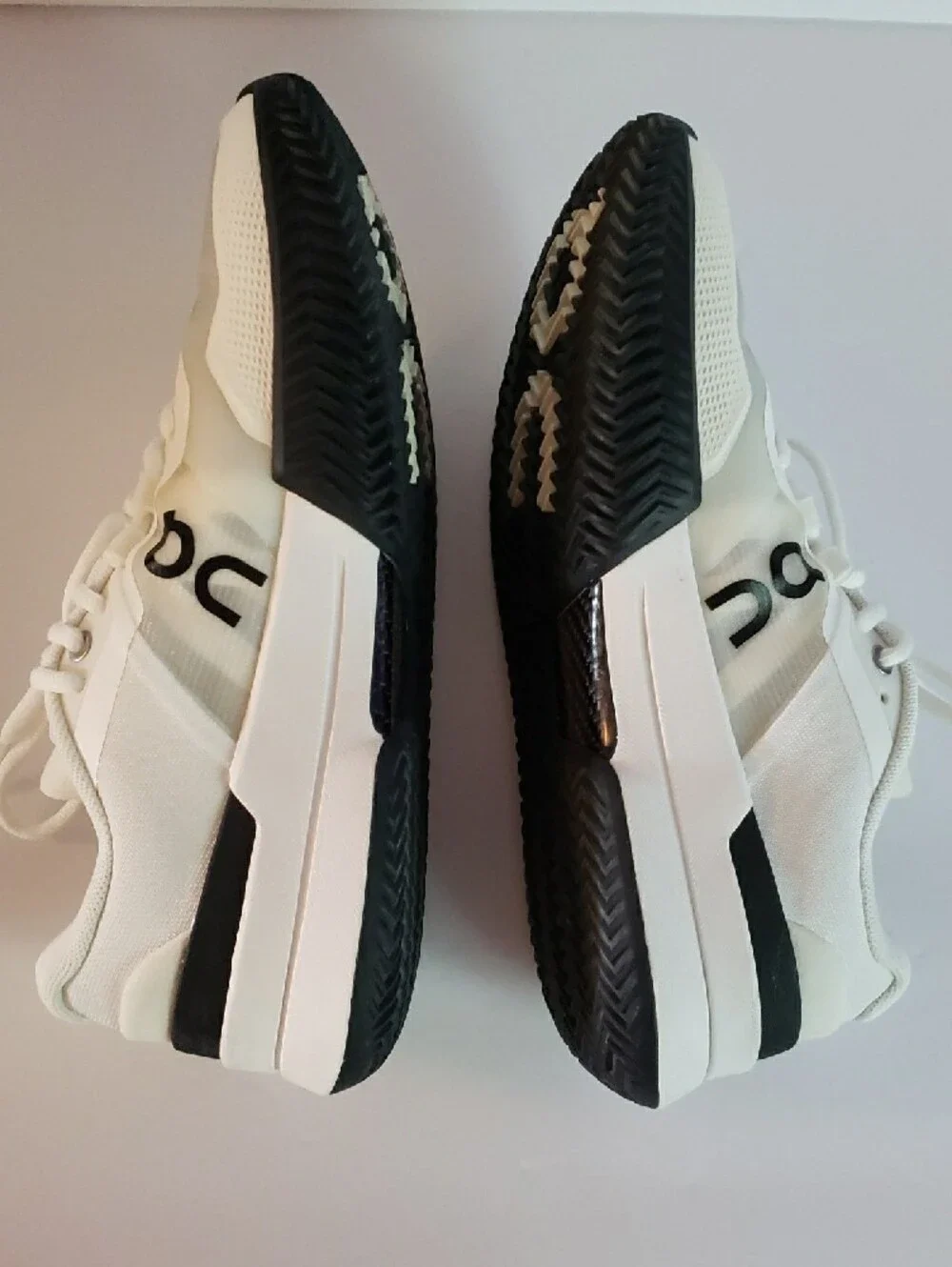 Men's THE ROGER PRO 2 Clay Sneakers Tennis Shoes - White/Black 7